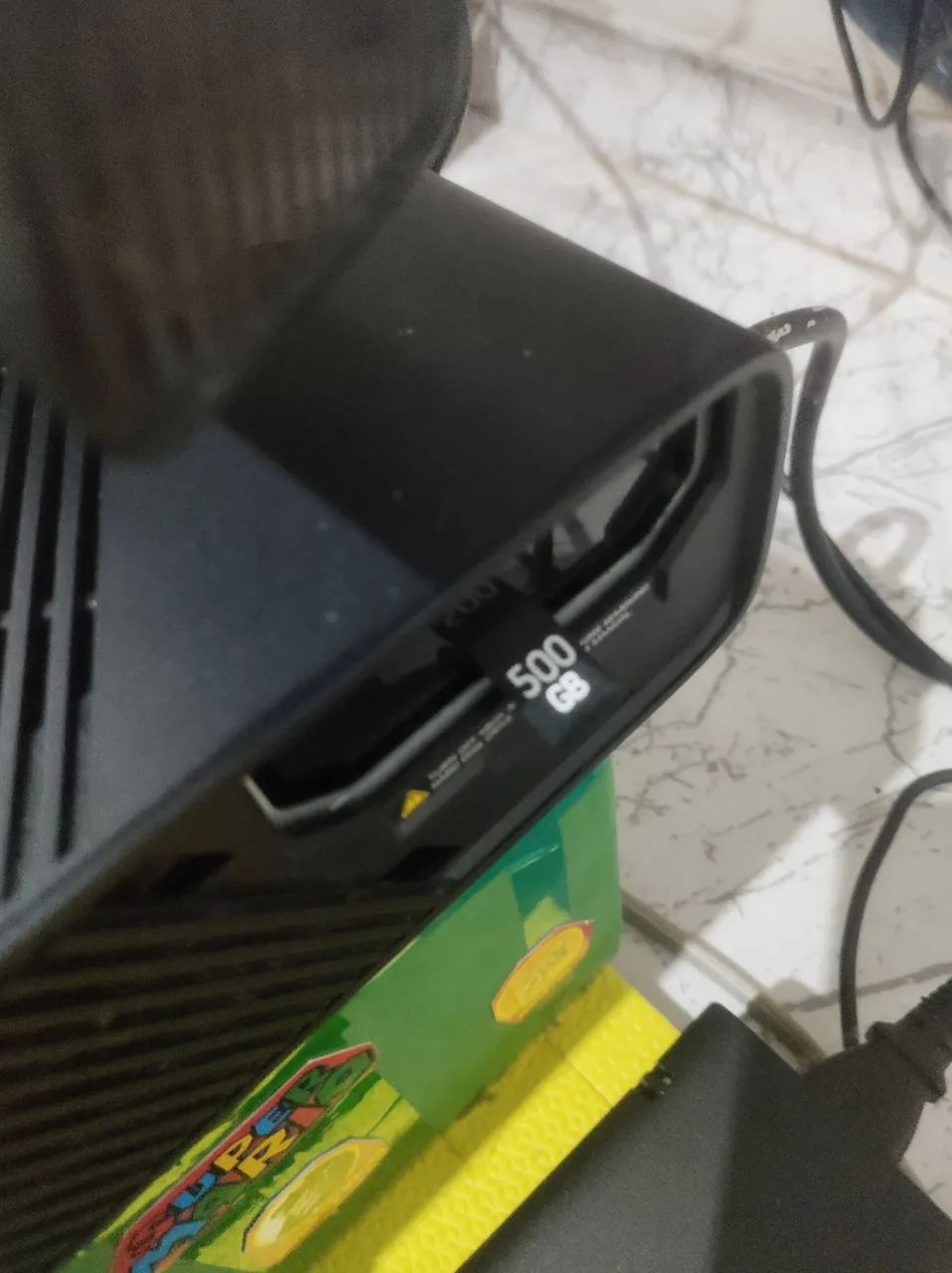 Xbox 360 500g com dois controles e jogos original  - Foto 5