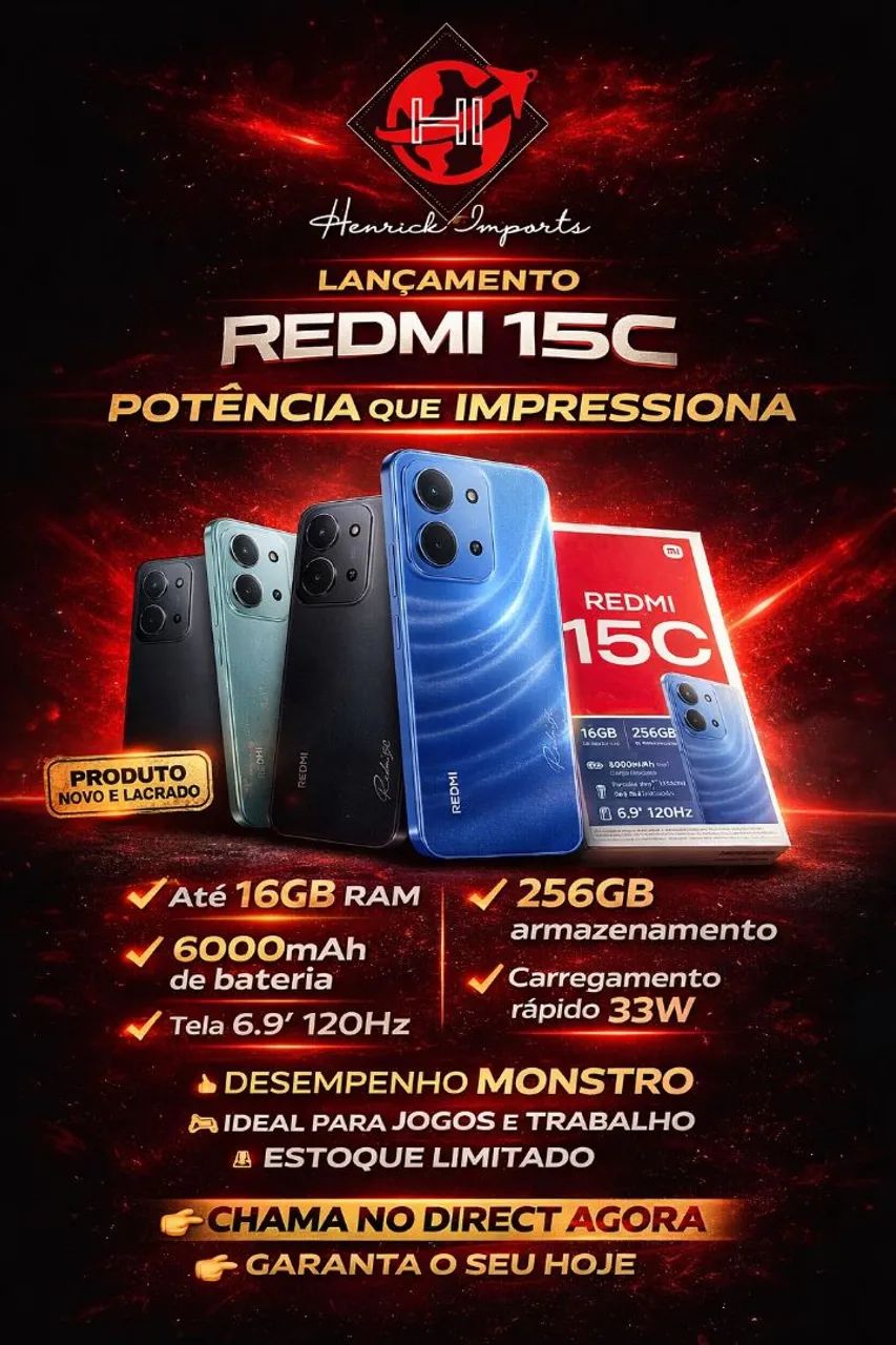 REDMI 15C - 256GB