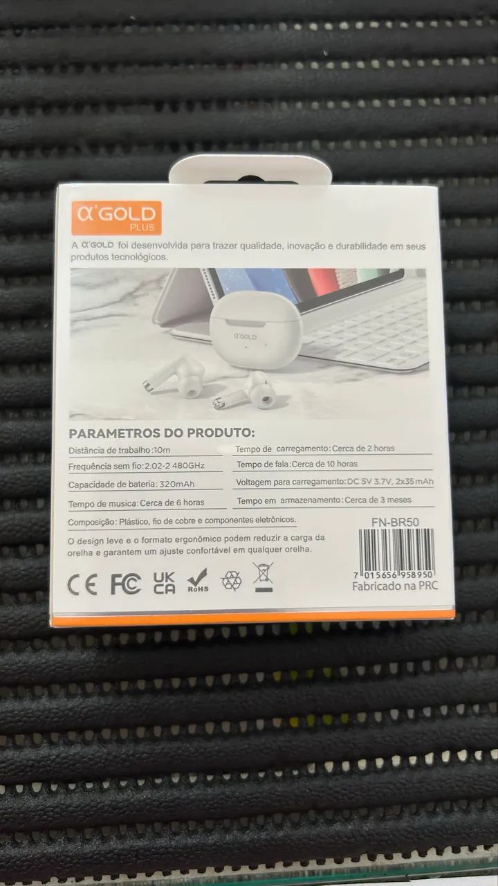 Fone Bluetooth Agold FN BR50 - Foto 2