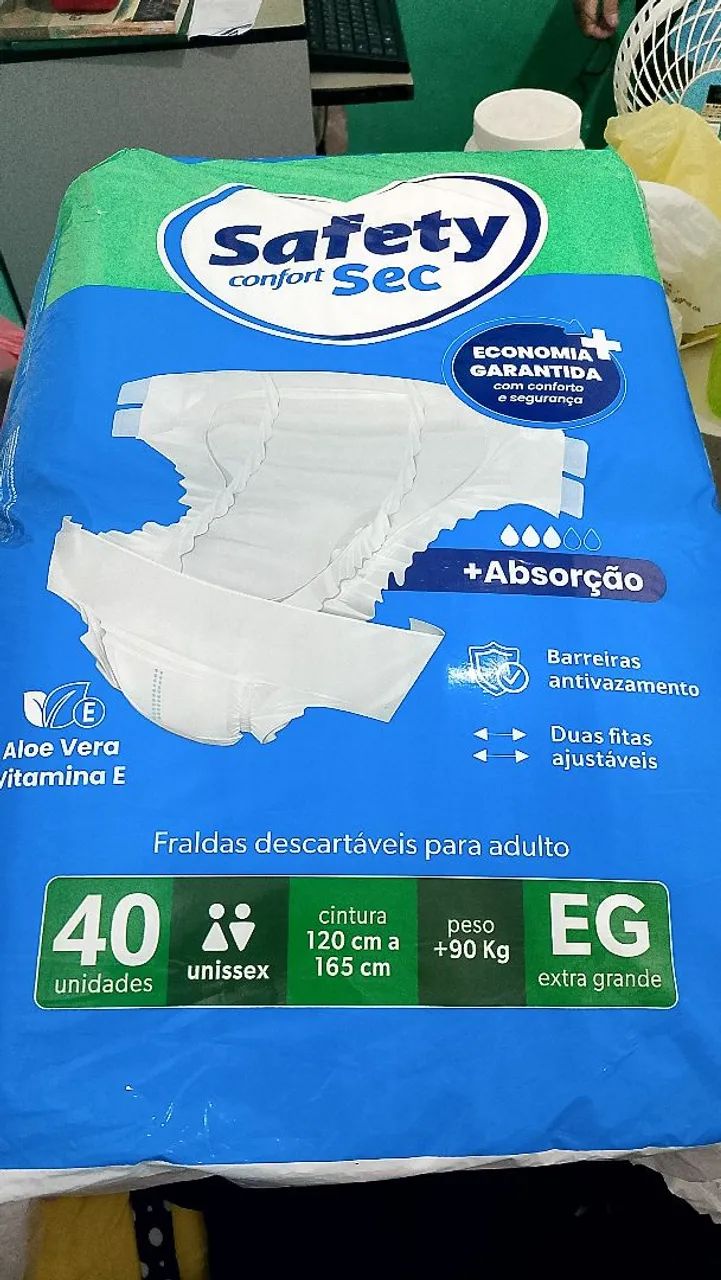 FRALDA EG (EXTRA GRANDE) R$60,00