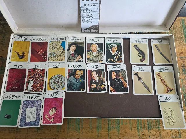 Jogo detetive antigo vintage - Foto 2