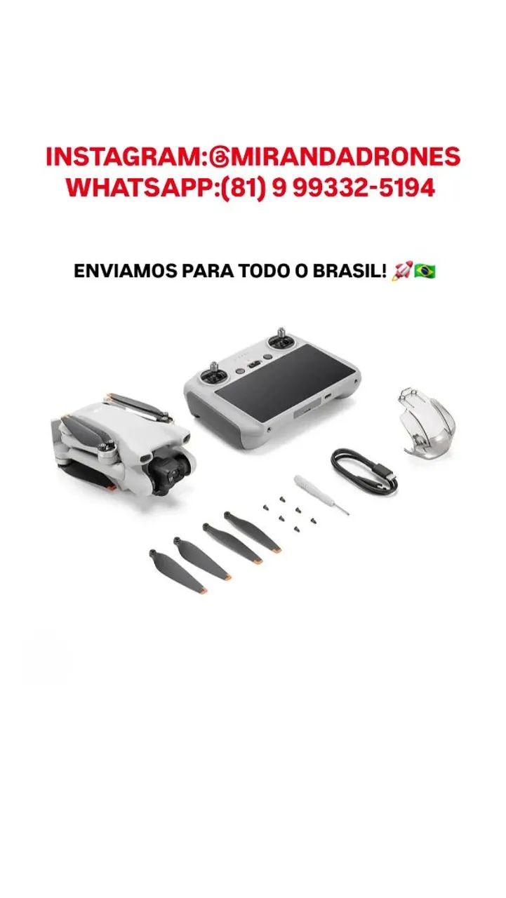 DJI MINI 3 (COM TELA) STANDARD LACRADO PRONTA ENTREGA! - Foto 2