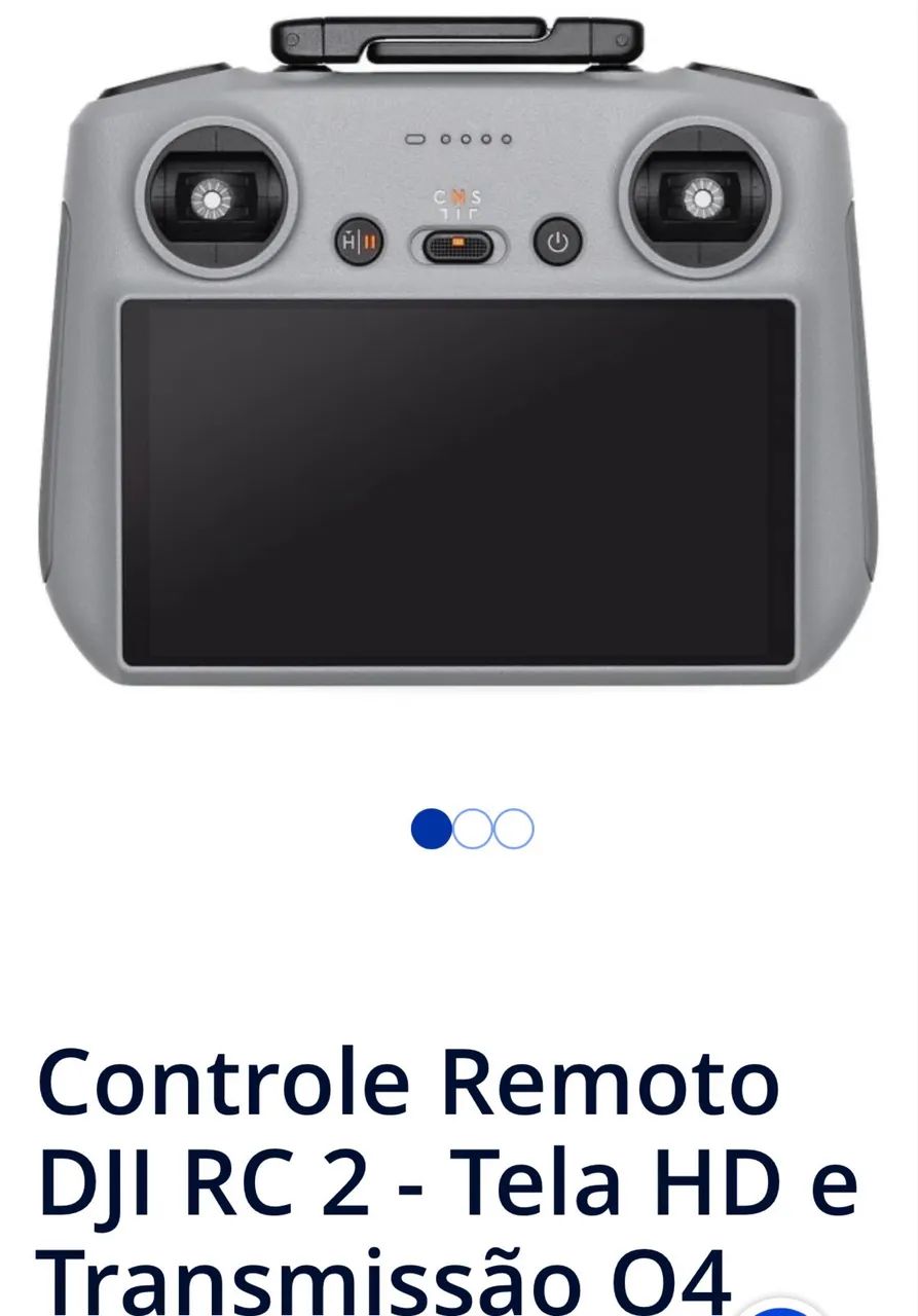 Drone NEO2 Dji combo controle RC2 tela - Foto 3