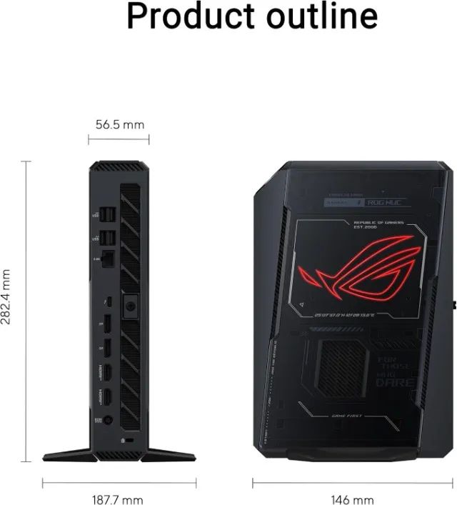 Asus Rog Nuc Intel Core Ultra 9 -32gb 1tb Rtx5070 - Foto 5