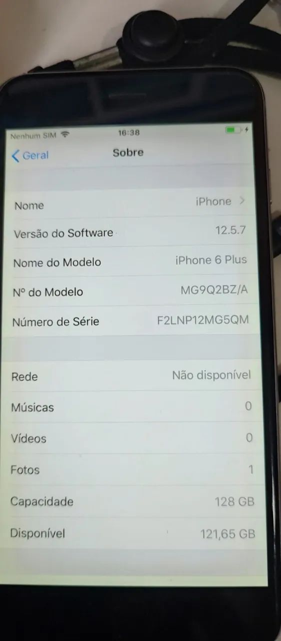iPhone 6 Plus 128 Gb Cinza-espacial (Usado) - Foto 5