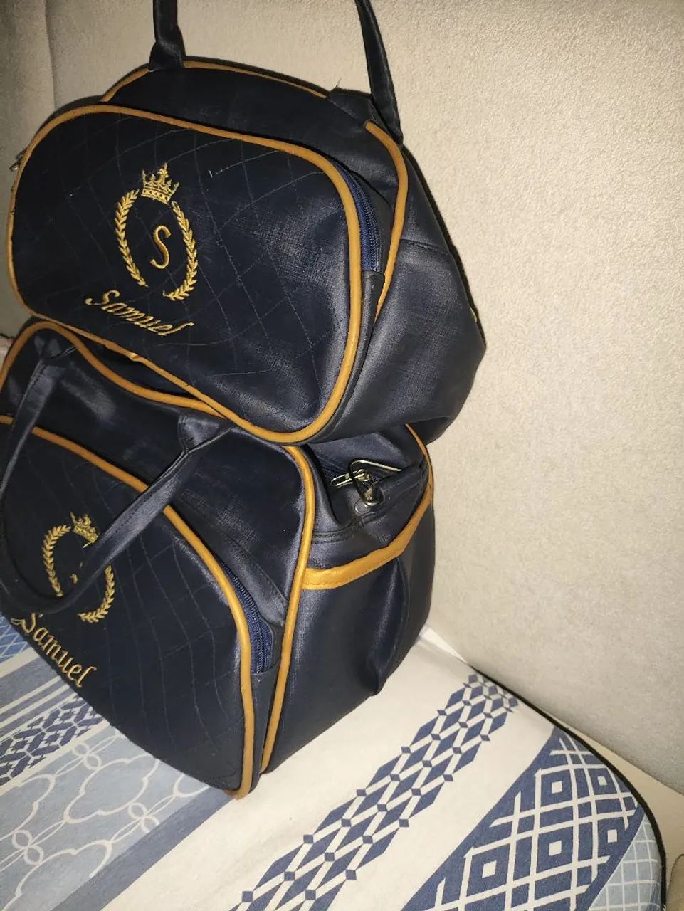 Kit Bolsa maternidade bordado  - Foto 2