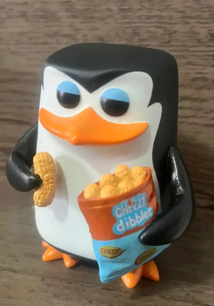 Funko Pop: Os Pinguins De Madagascar Skipper 161 - Sem Caixa - Foto 2