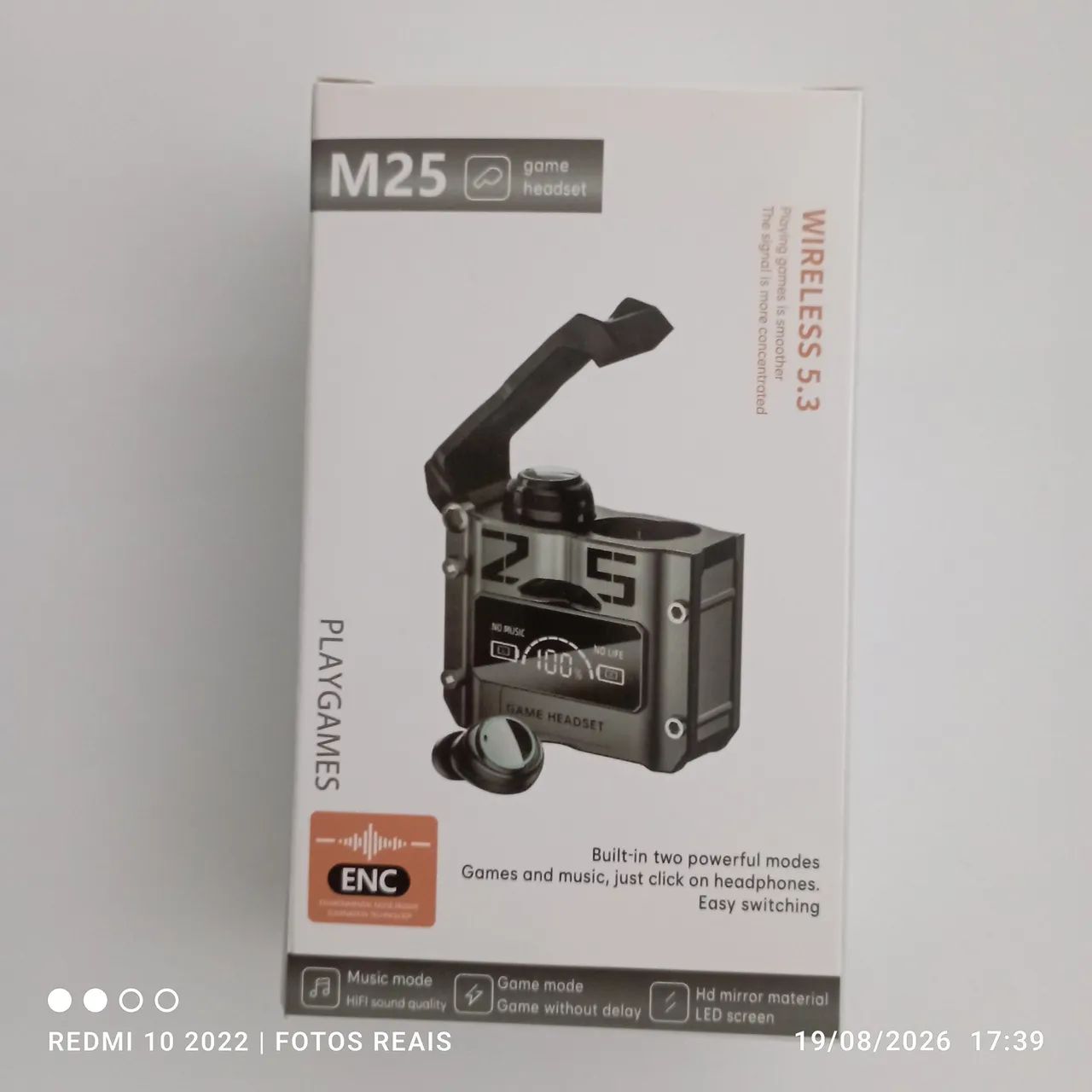 Fone bluetooth M25