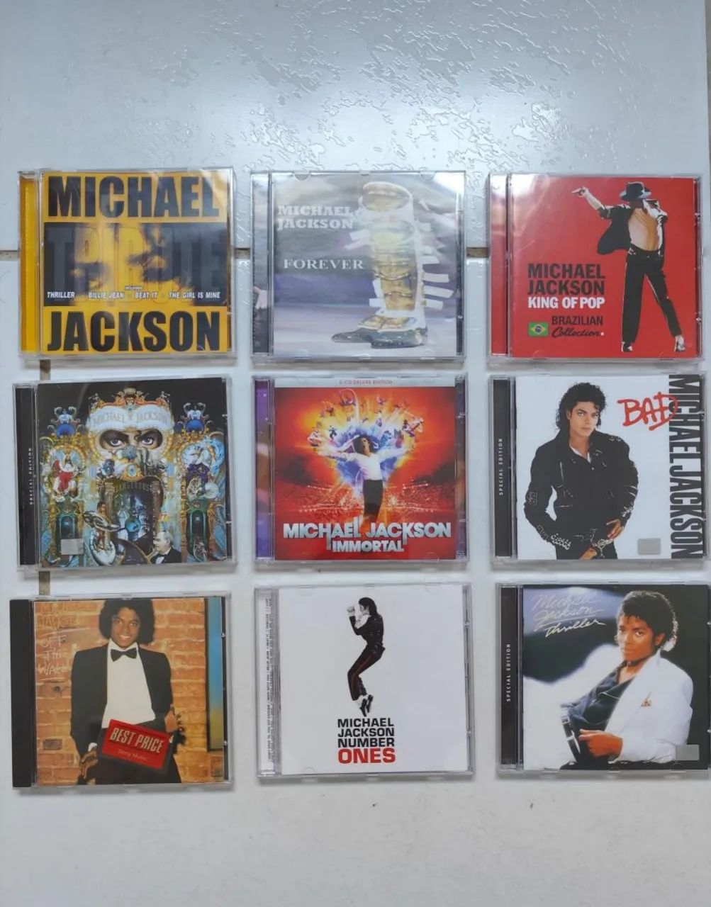 Coleção 9 CDs Michael Jackson