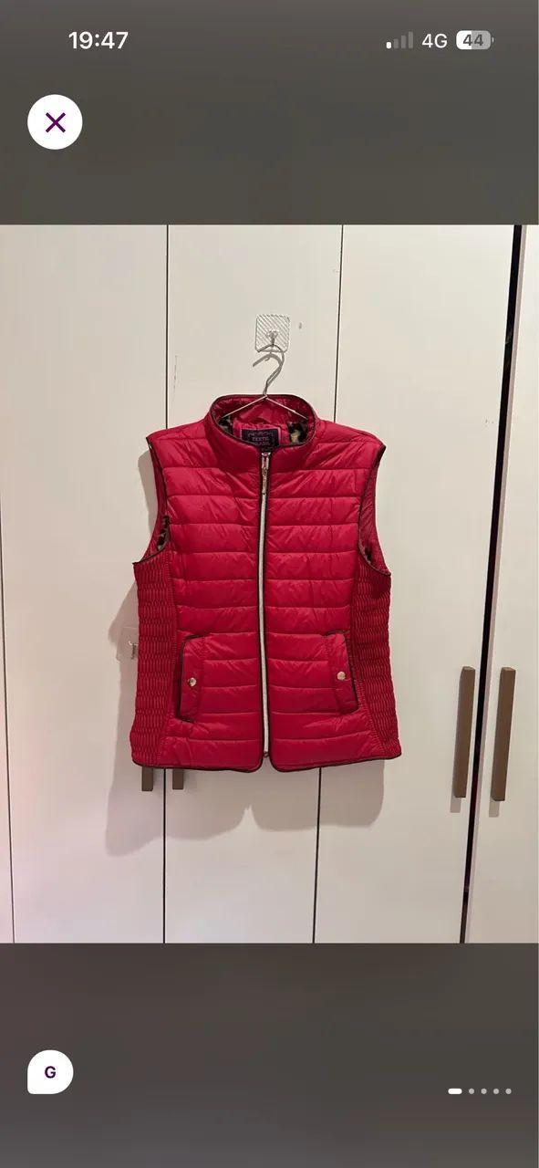 Colete vermelho G