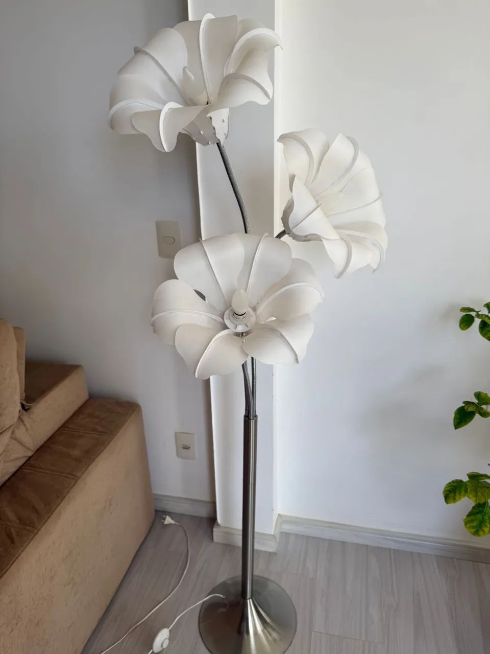 Luminária decorativa em formato de flor - Foto 2