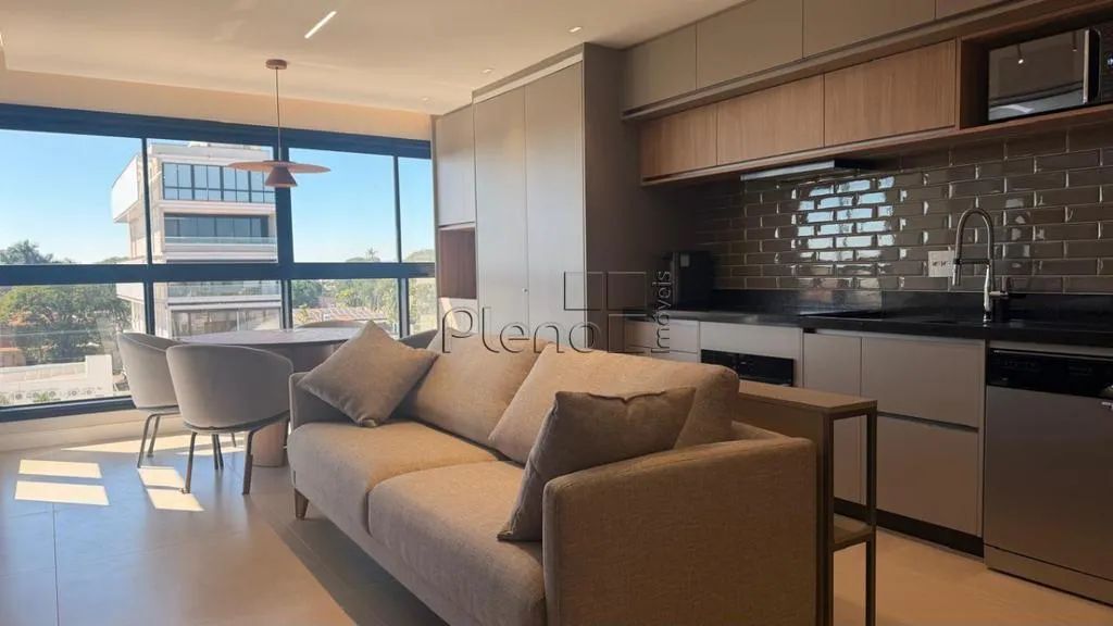 Apartamento para alugar em Campinas, Nova Campinas, com 1 suíte, com 49 m² - Foto 2