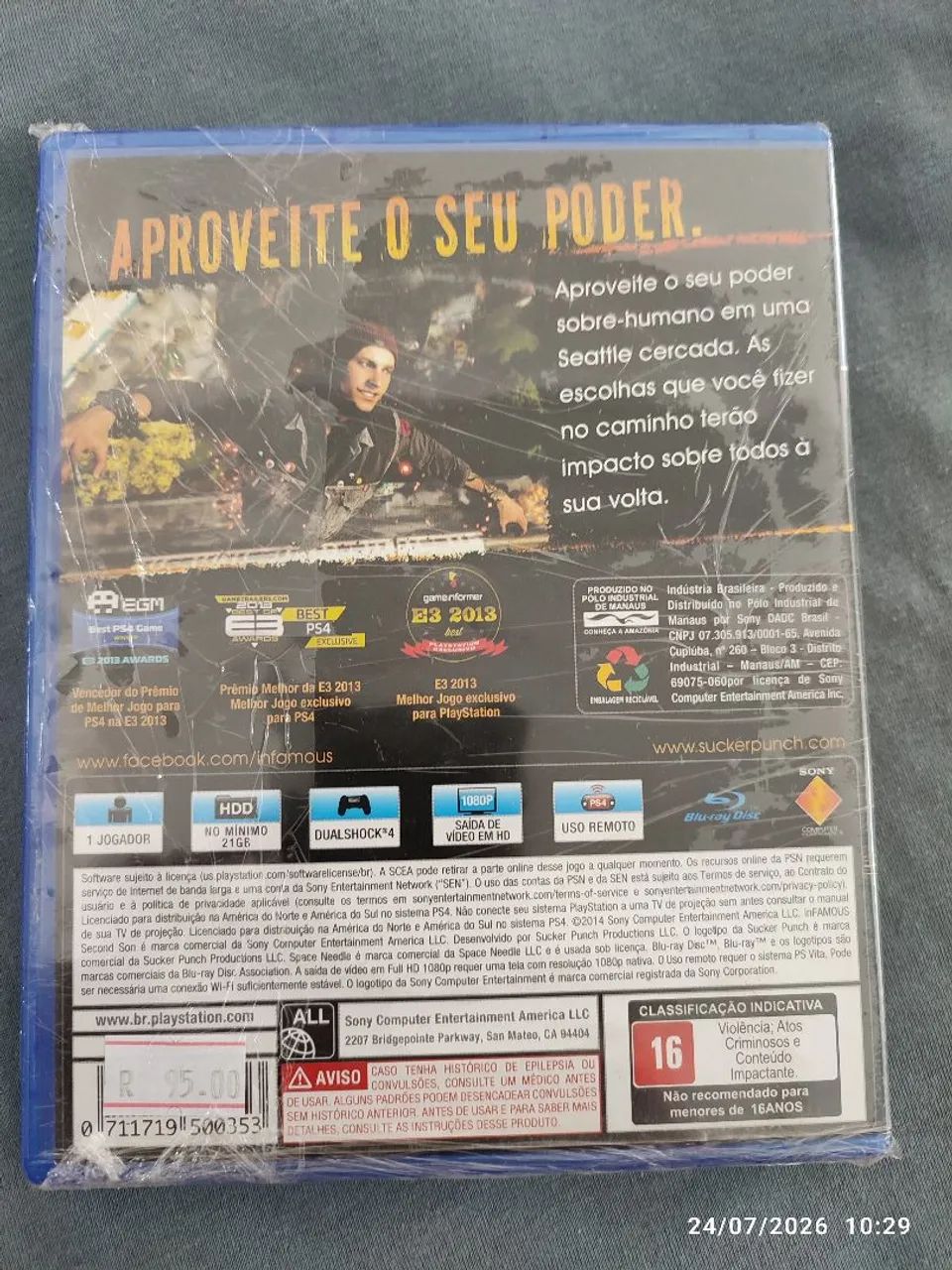 Infamous Second son ps4 - Foto 2