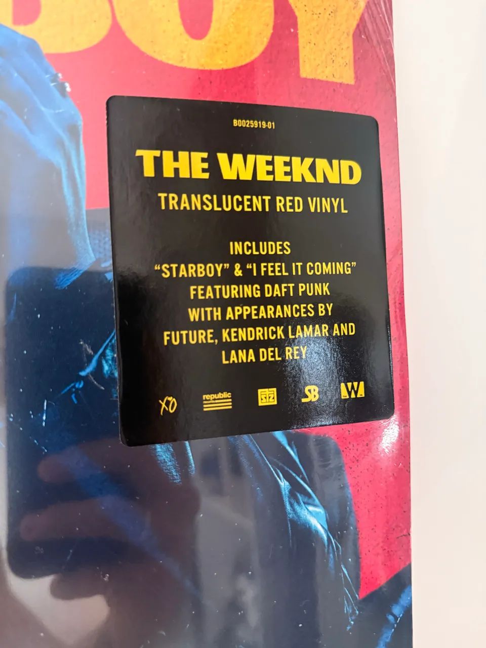 The Weeknd Starboy Vinil Vermelho Lacrado Importado - CDs, DVDs