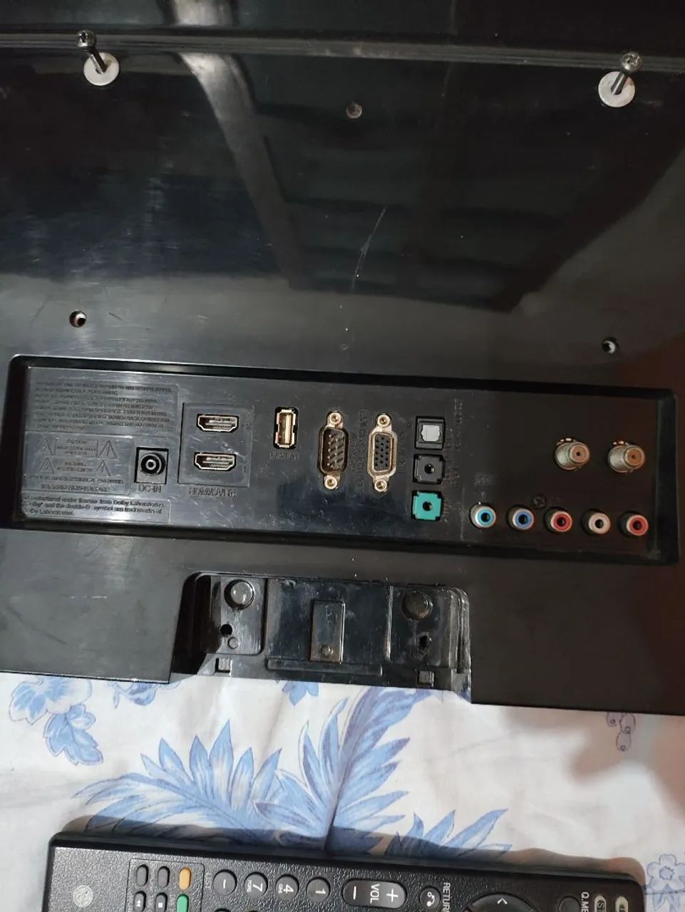 TV LG monitor 24 LED Full HD M2450D *Com defeito* - Foto 4