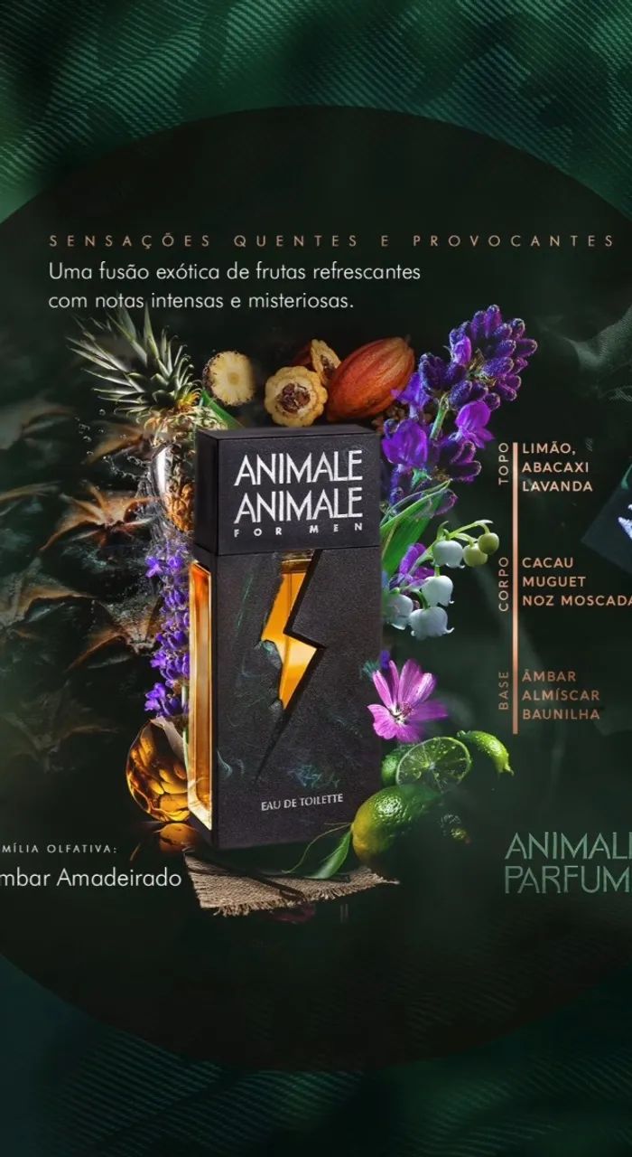 PERFUME ANIMALE ANIMALE FOR MEN - 100ML - Foto 4