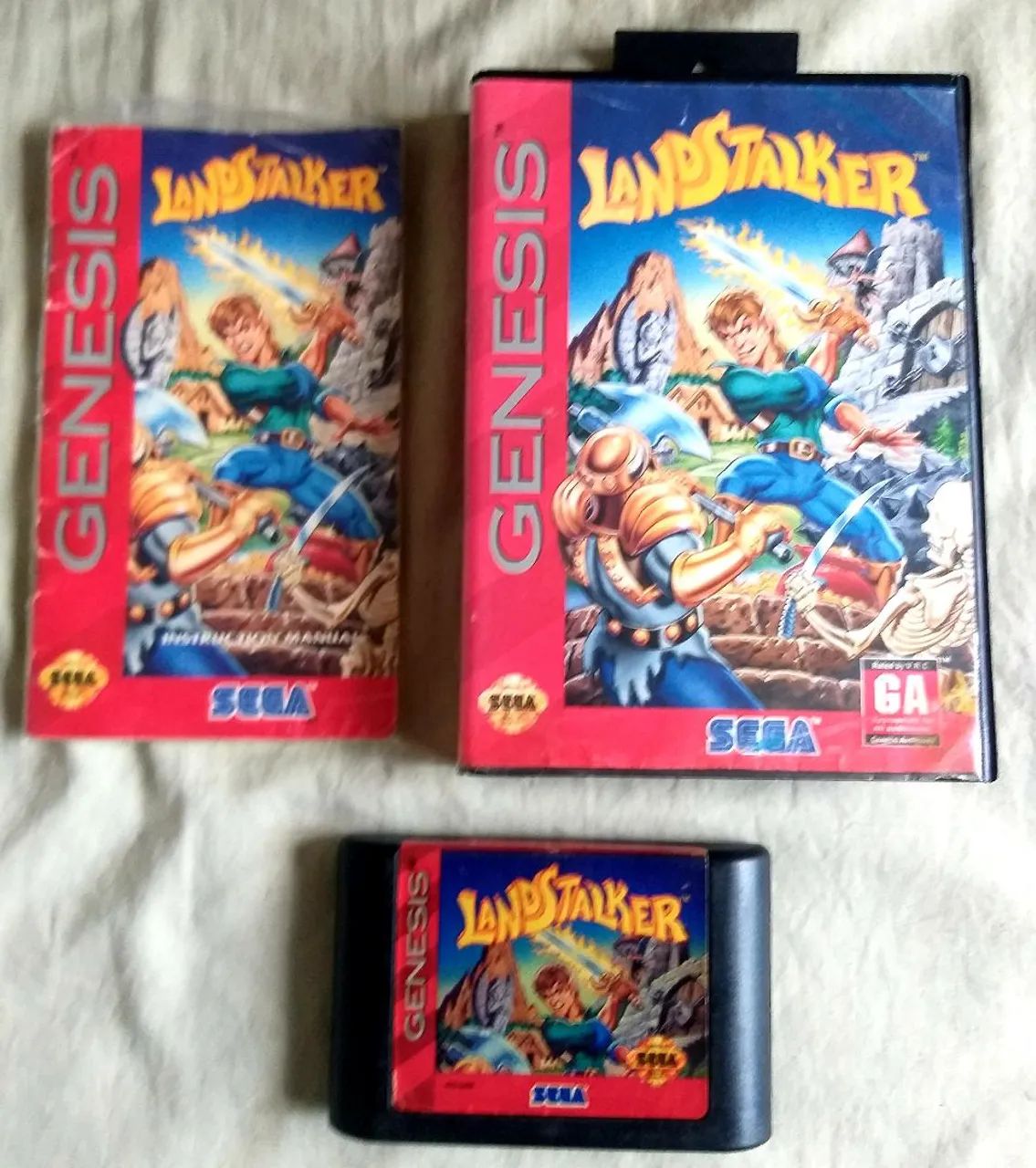 Landstalker Genesis Completo 