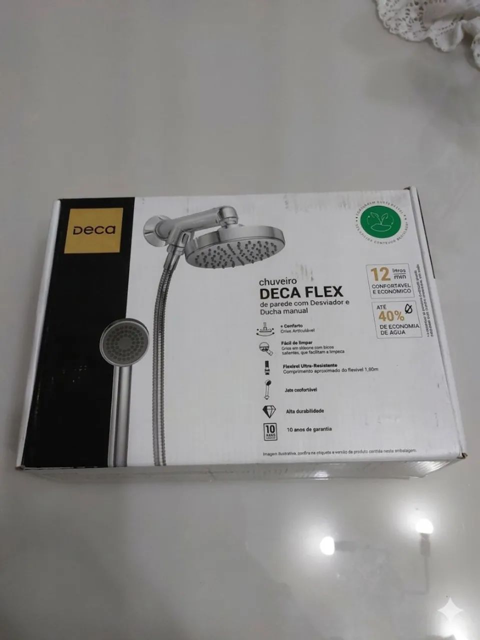 Chuveiro com desviador Deca Flex