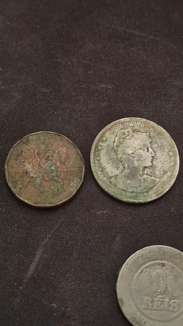 Moedas antigas - Foto 2