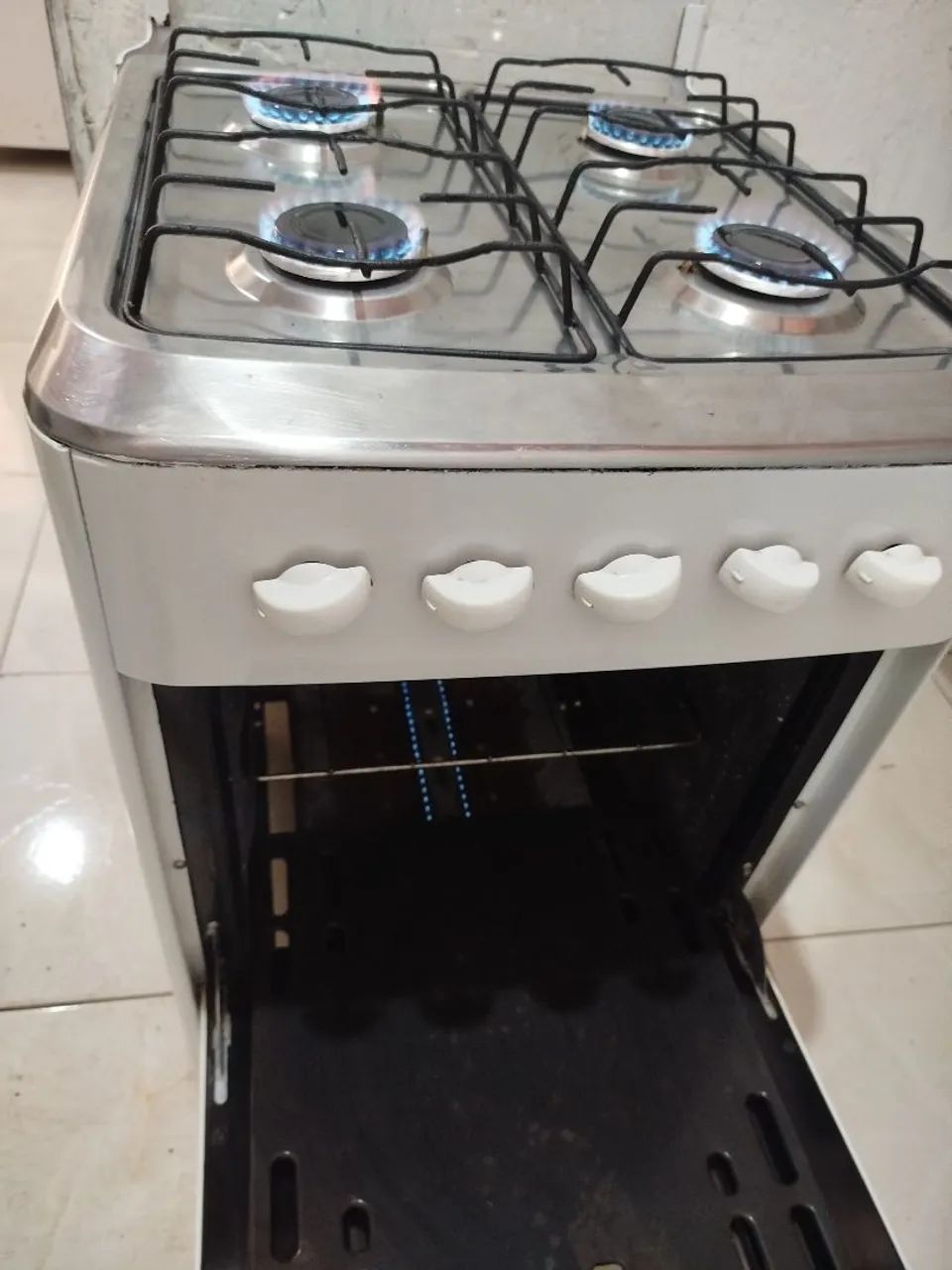 fogão usado ele e manual  - Foto 2