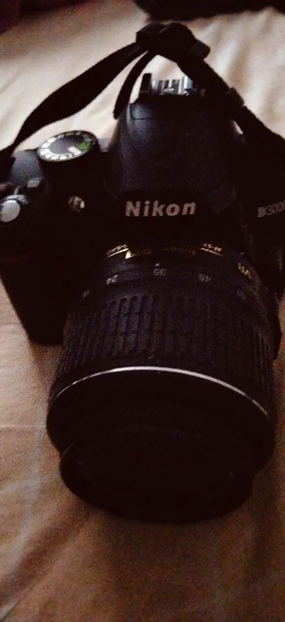 Câmera DSLR nikon D3000 - Foto 5