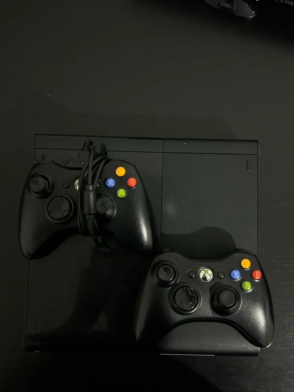 Xbox 360 Desbloqueado + Kinect + Jogos + Fonte - Foto 4