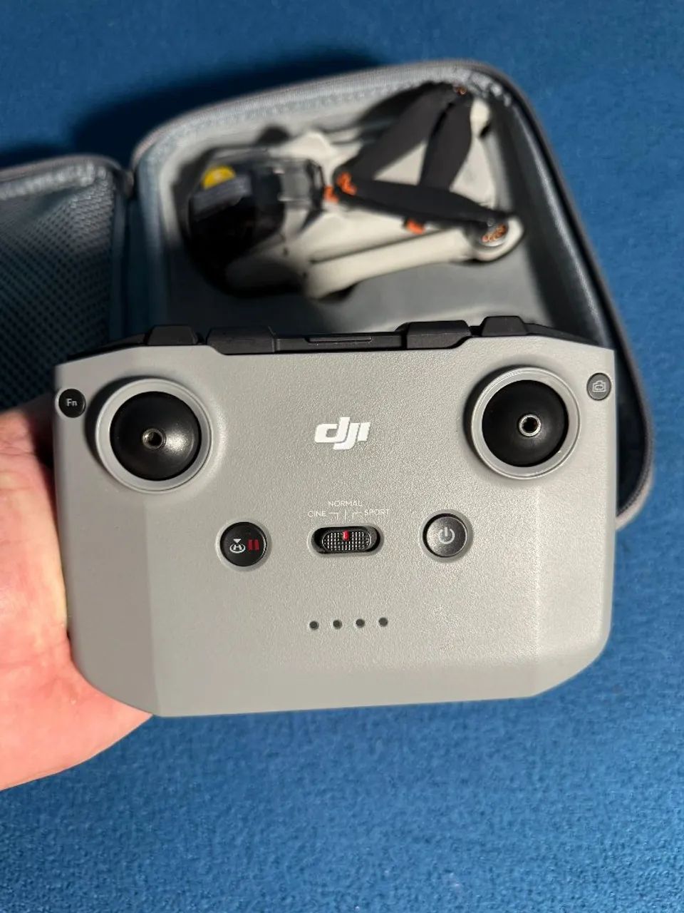 DJI MINI 3 + CONTROLE SEM TELA + 3 BATERIAS (Aceito Troca) - Foto 3
