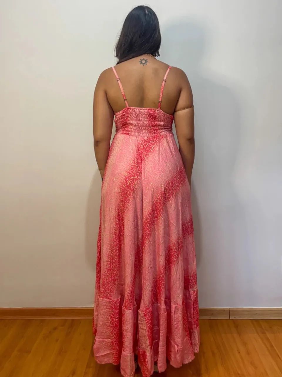Vestido Indiano Coral - Foto 2