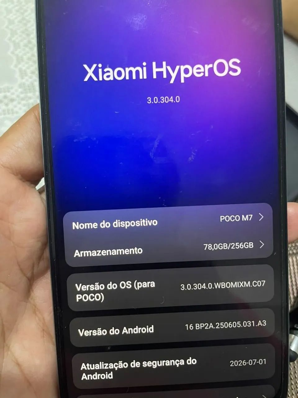 Xiaomi poco M7, semi-novo. - Foto 4