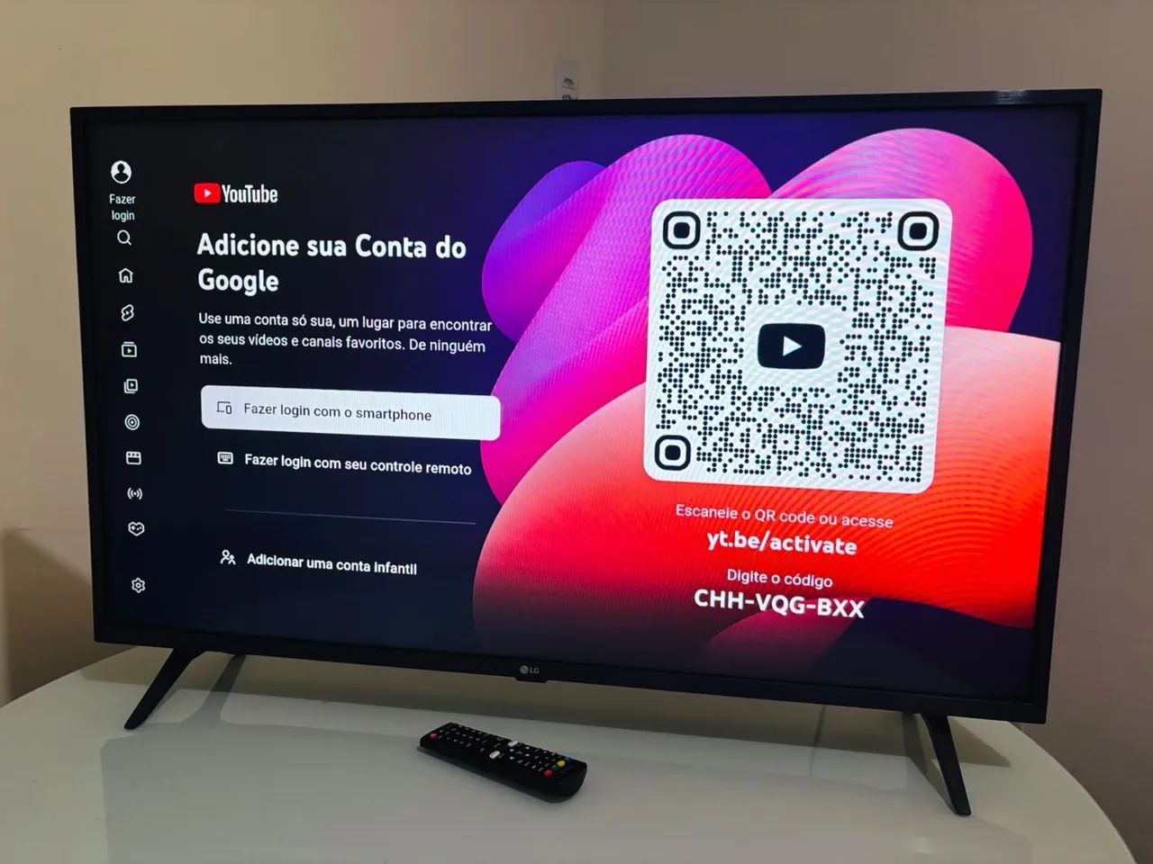 Smart tv LG 43 polegadas impecável  - Foto 3