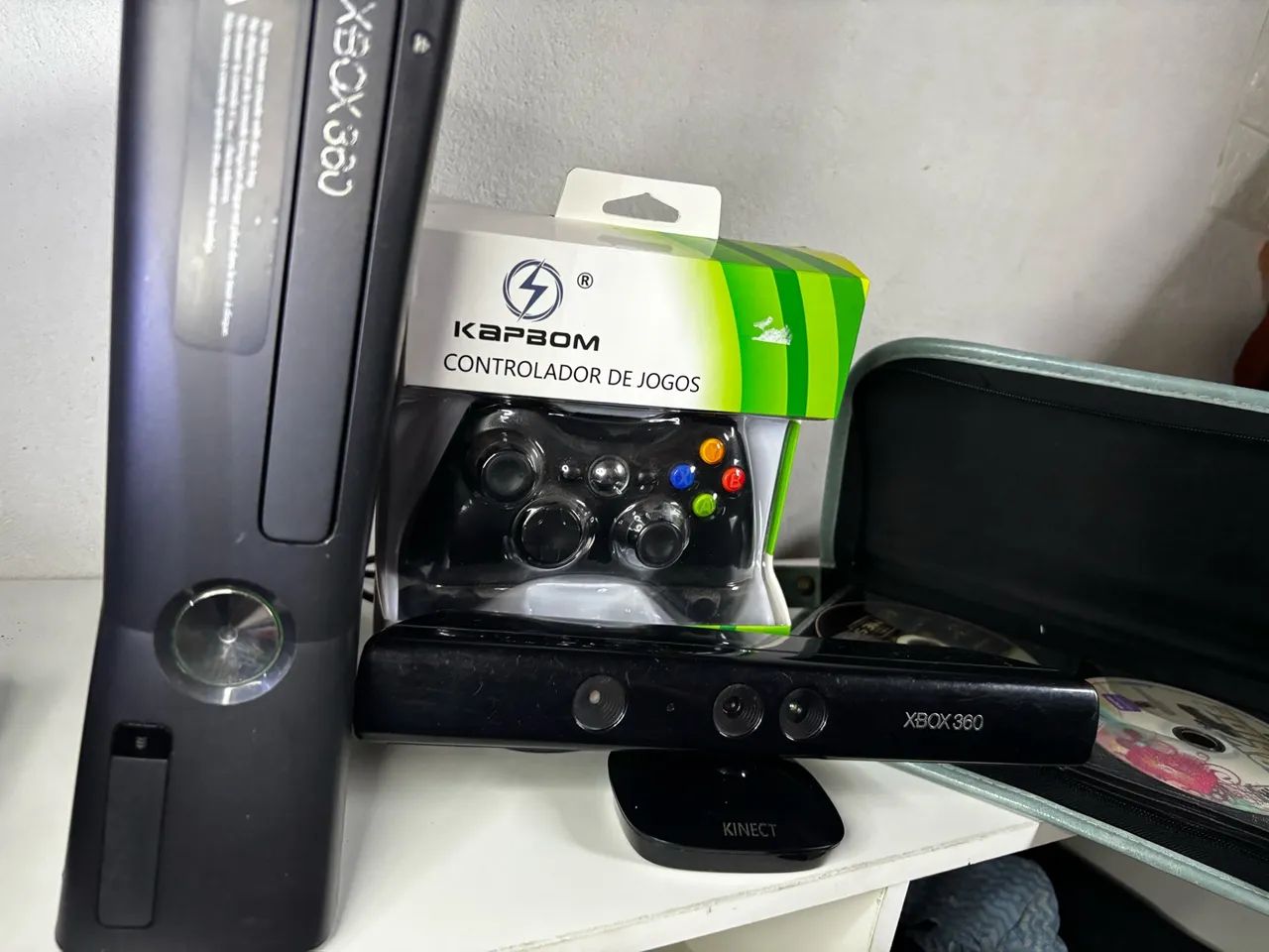 XBOX 360 SLIM COM KINECT - Foto 5