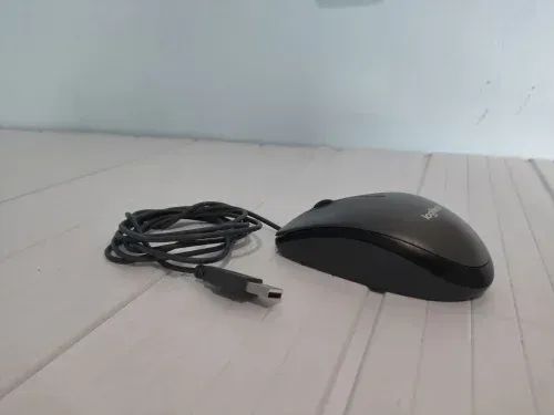Mouse Logitech USB Preto - Foto 2
