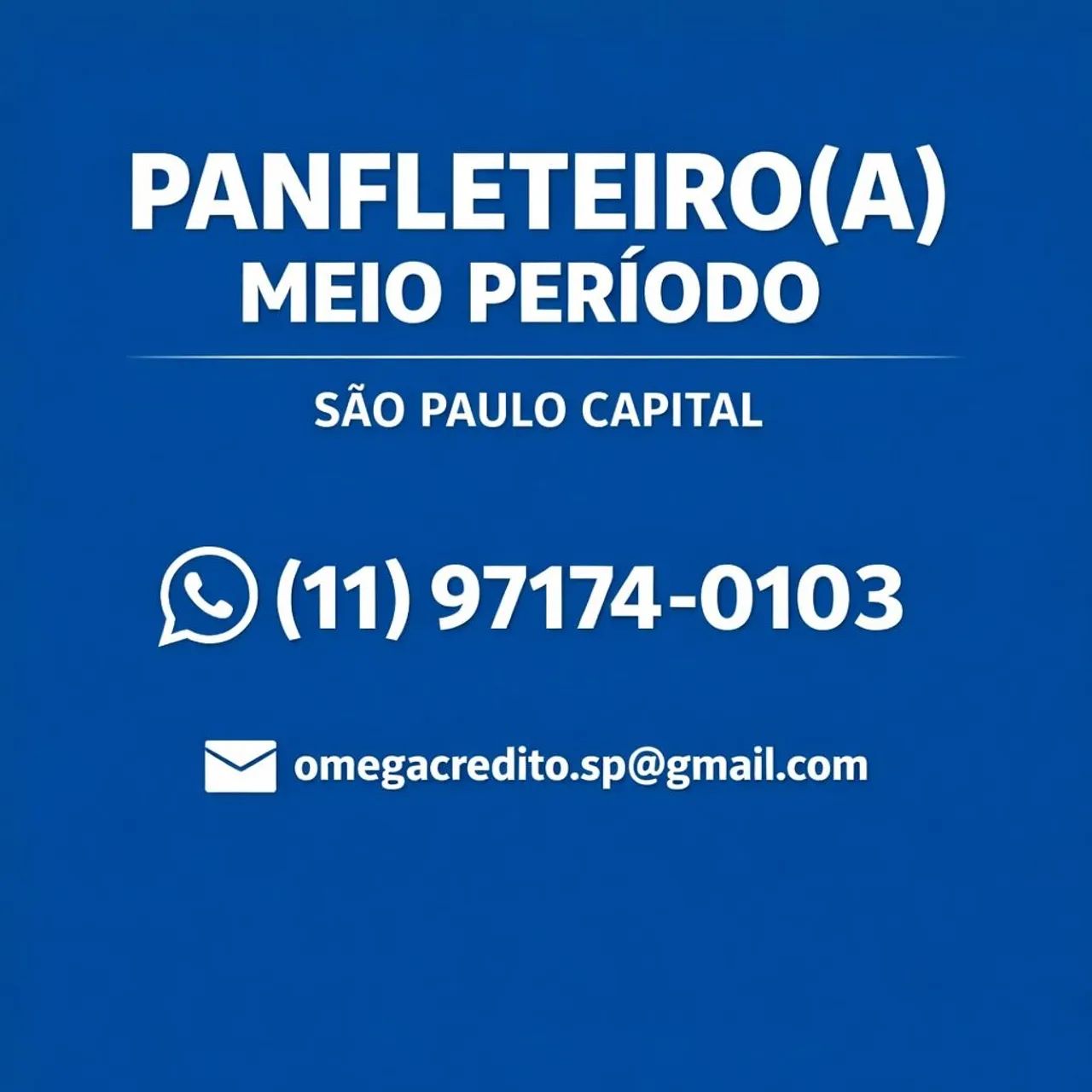 Panfletagem meio período