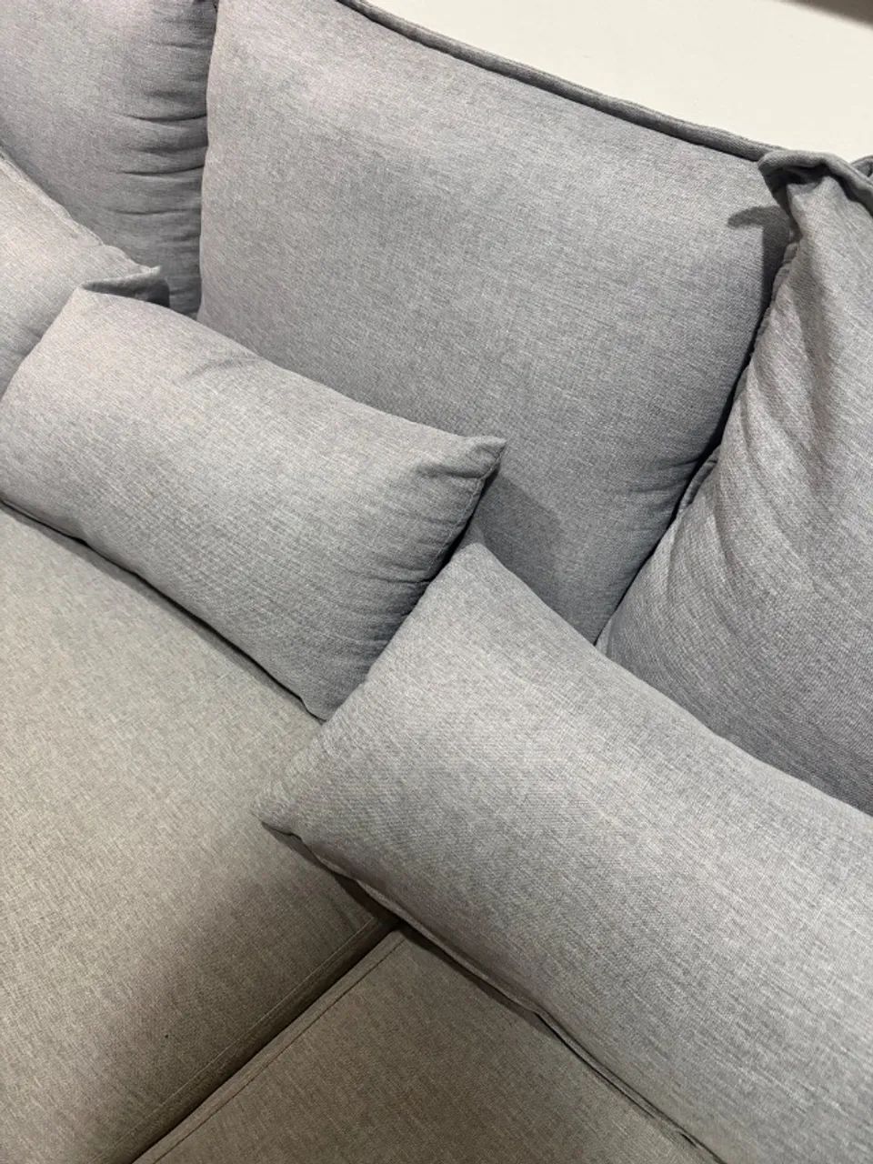 Sofá em linho com Chaise 3m - Foto 3