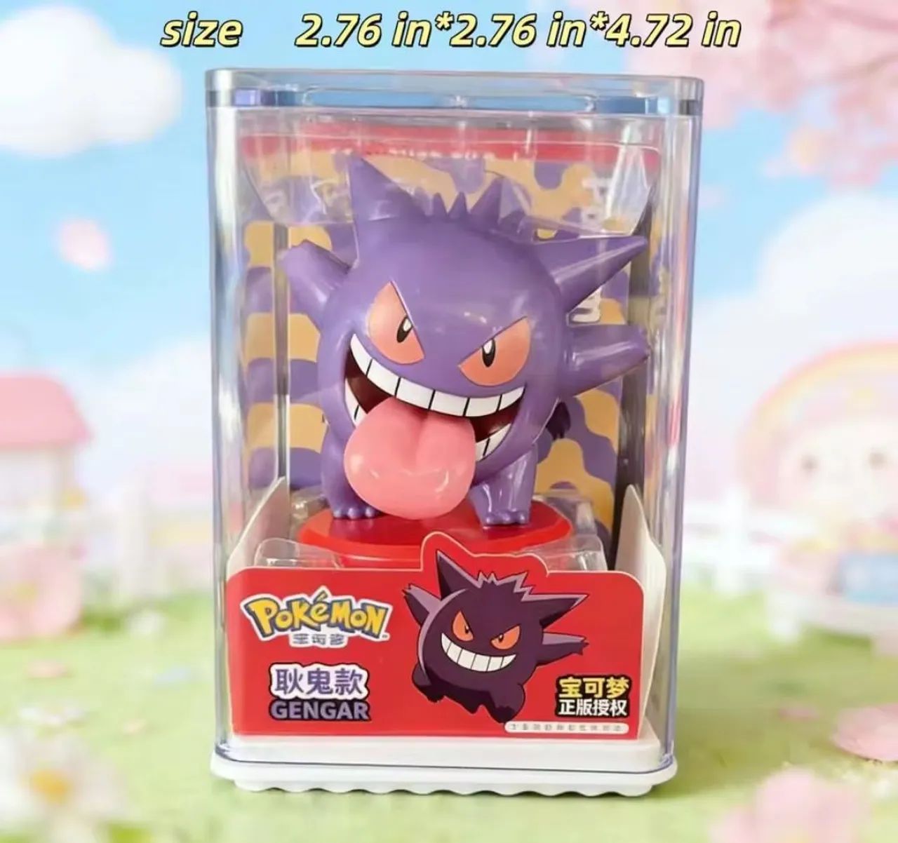 Boneco pokémon coleção gengar