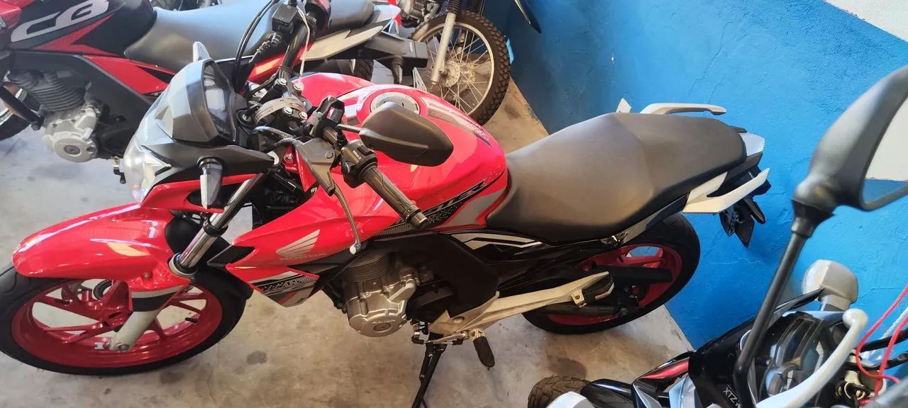 HONDA CB TWISTER 250 VERMELHA ABS 2021 Shalon veículos Cariacica  - Foto 4
