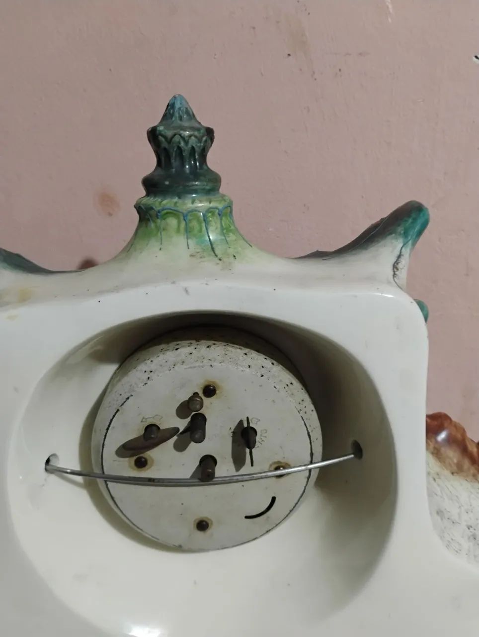 Relógio de porcelana oriental  - Foto 4