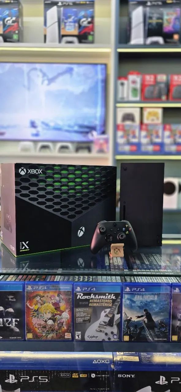 Xbox séries X semi novo zero!