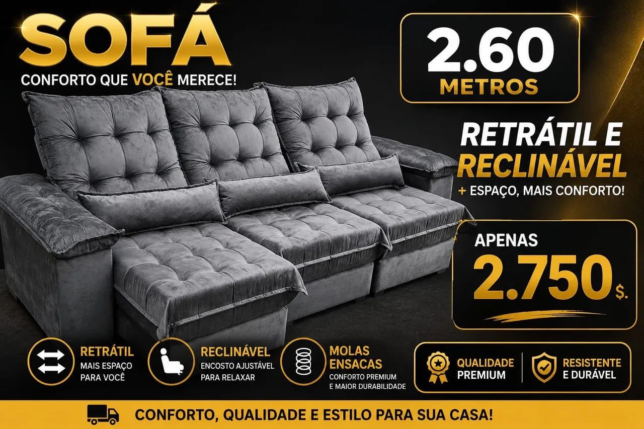 Sofás de alto padrão direto da fábrica  - Foto 5