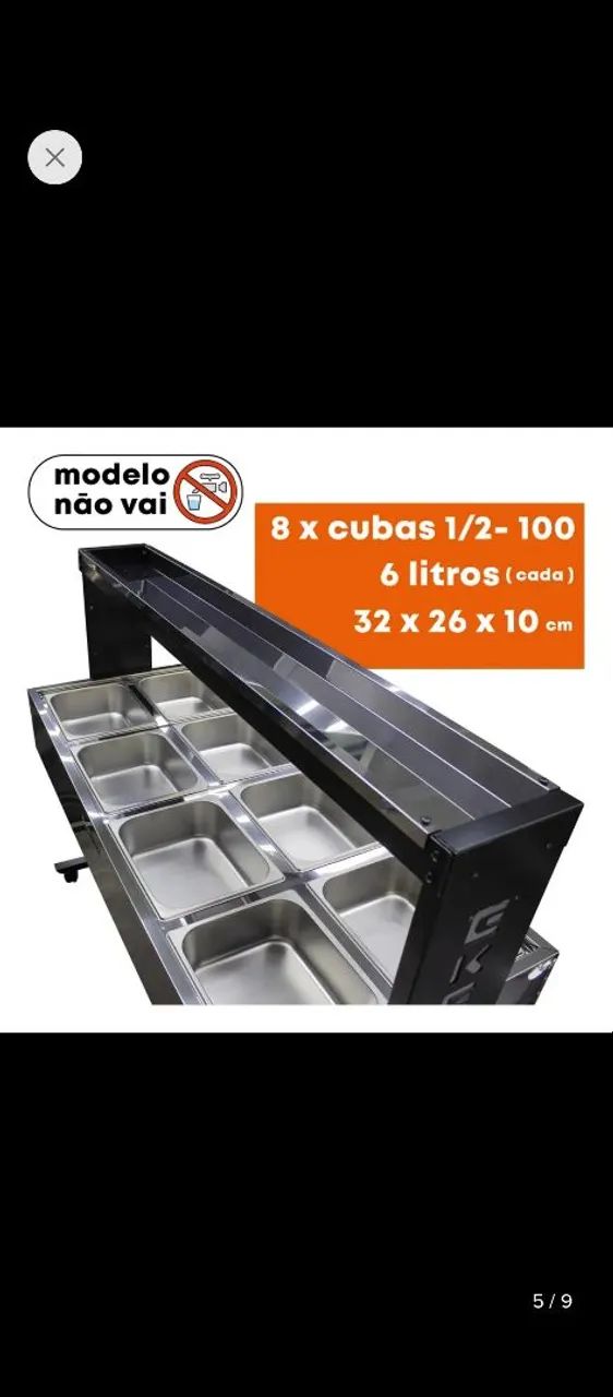 Selv service.  Aquecedor de comidas - Foto 4