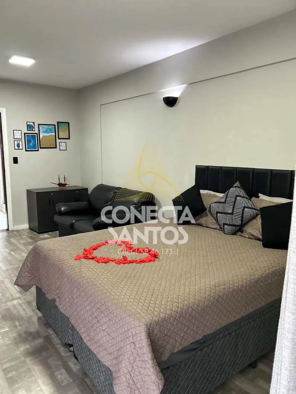 Flat 1 dorm Centro S. Vicente R$ 250 mil, Cod: 895 - Foto 5