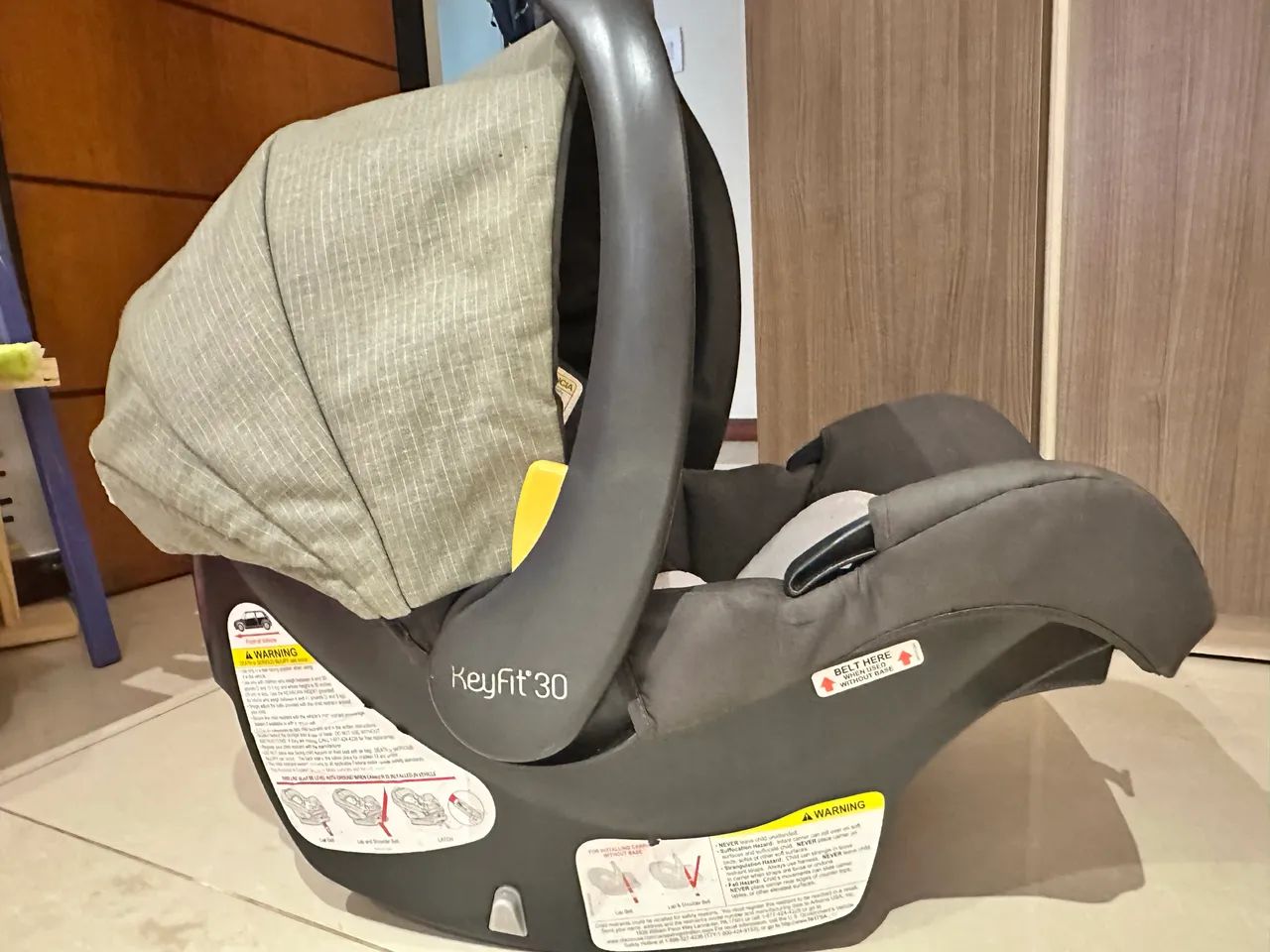  bebê conforto com base isofix chicco bravo  - Foto 4