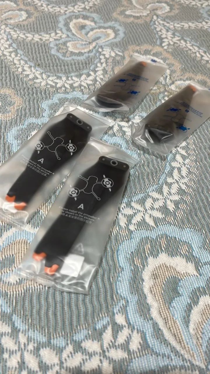 Hélice para Drone DJI AIR 3S , kit com duas A e duas B, novas. - Foto 3