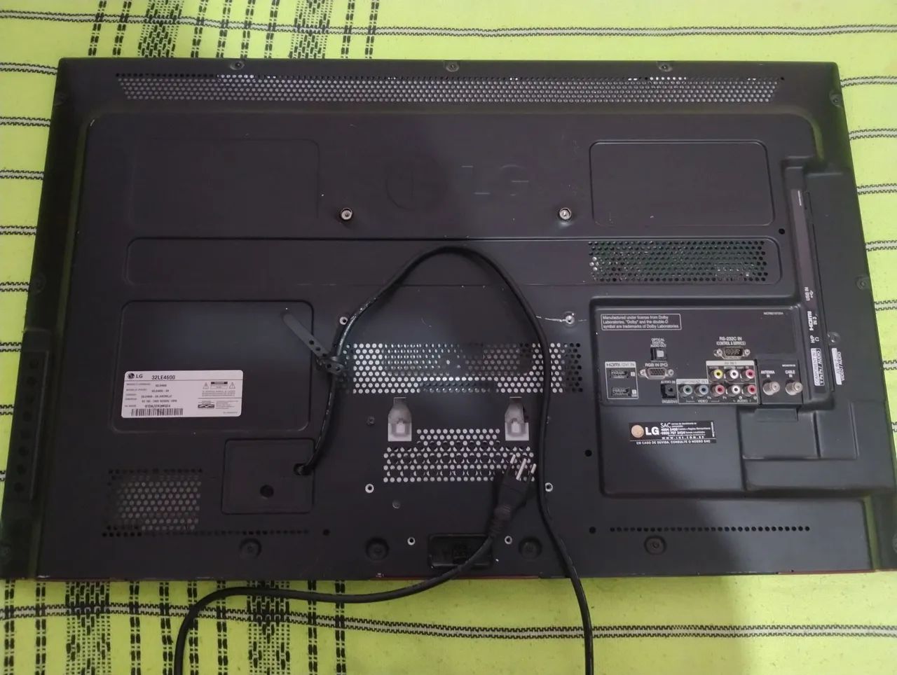 TV LG 32 Polegadas,Funciona TV BOX e funciona sem conversor,Com entrada HDMI,USB IN, H/P,  - Foto 4