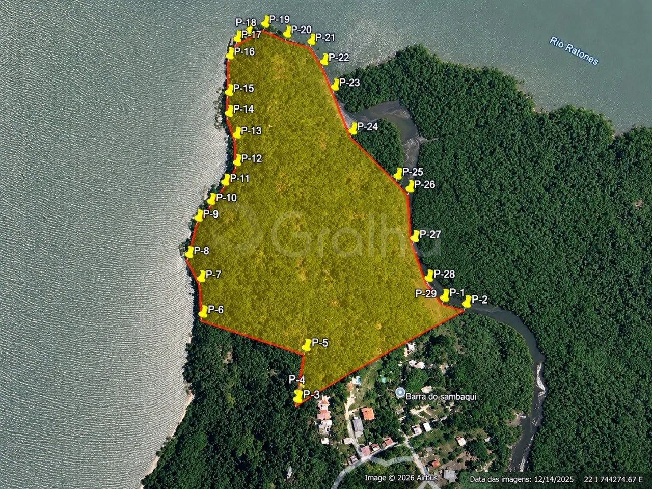 Terreno com 17.360,60 m2 no Sambaqui - Foto 4