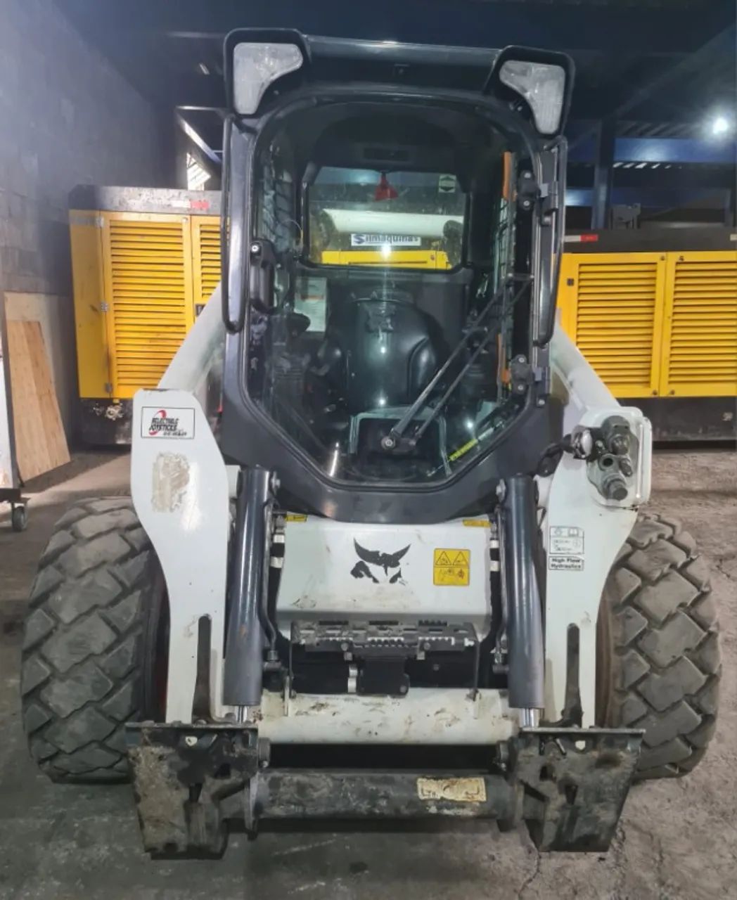 Mini Carregadeira Bobcat S770 Com 432h Ano 2024 Com Ar - Foto 5