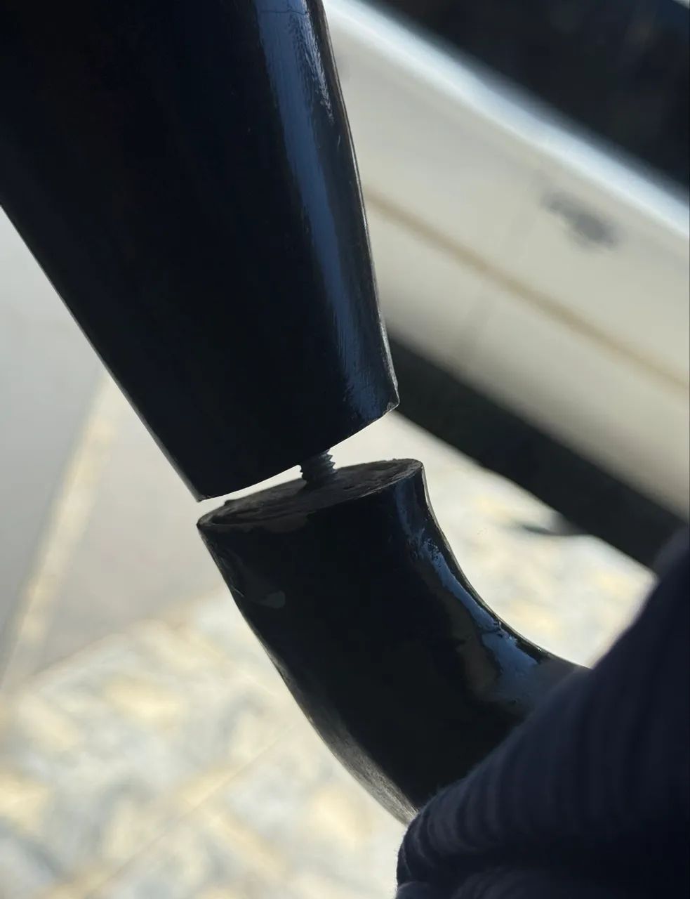 Manequim de fibra preto  - Foto 2