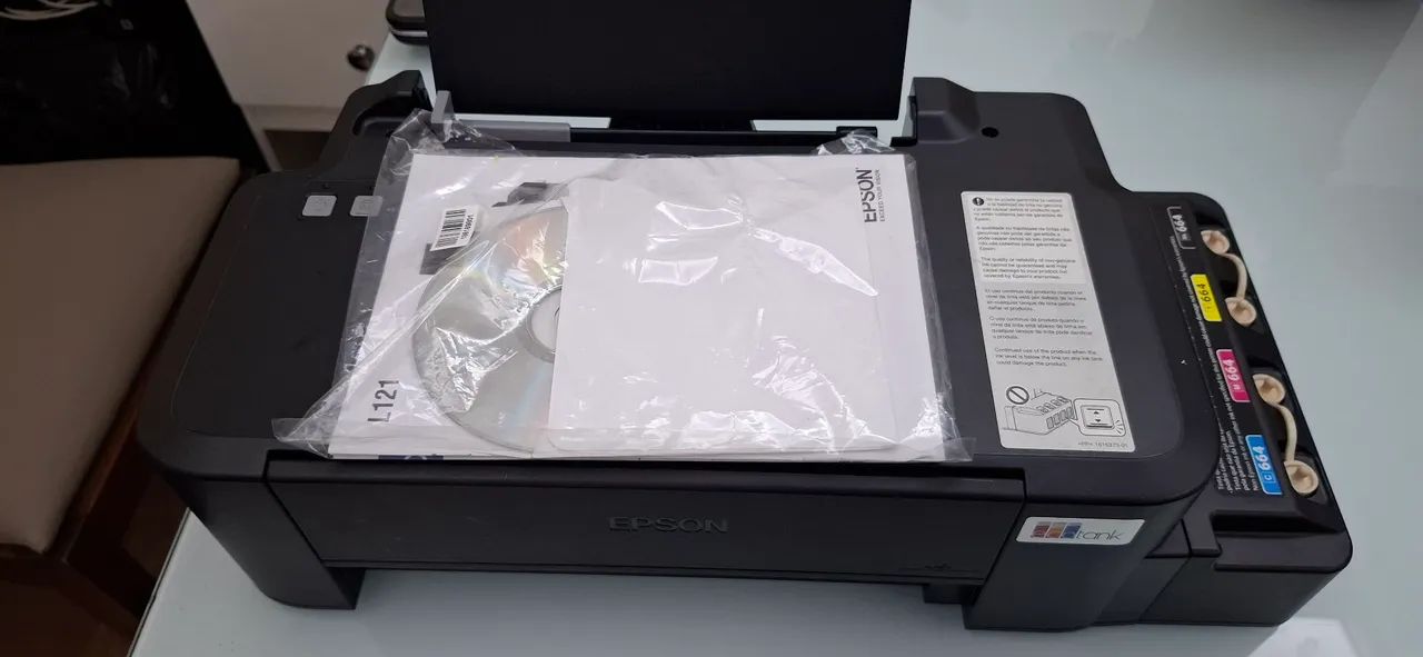 Impressora epson l121 semi nova - Foto 2