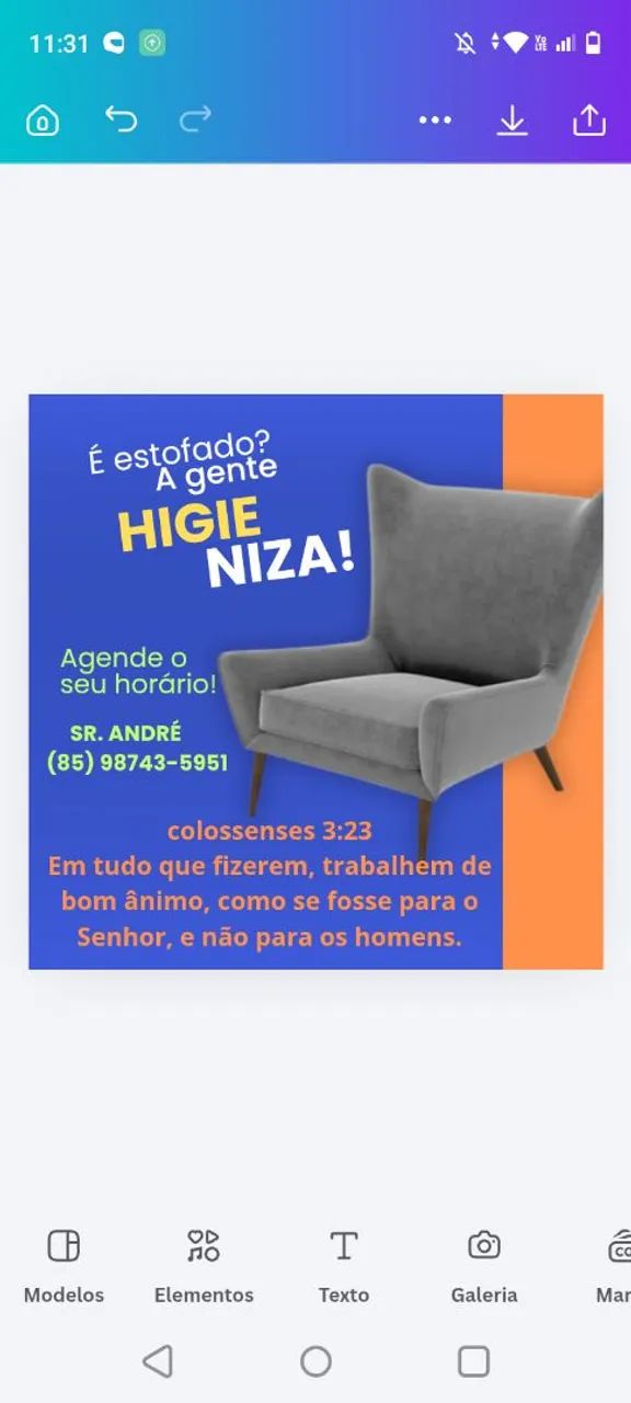 Limpeza higienização a seco de sofá e colchões.