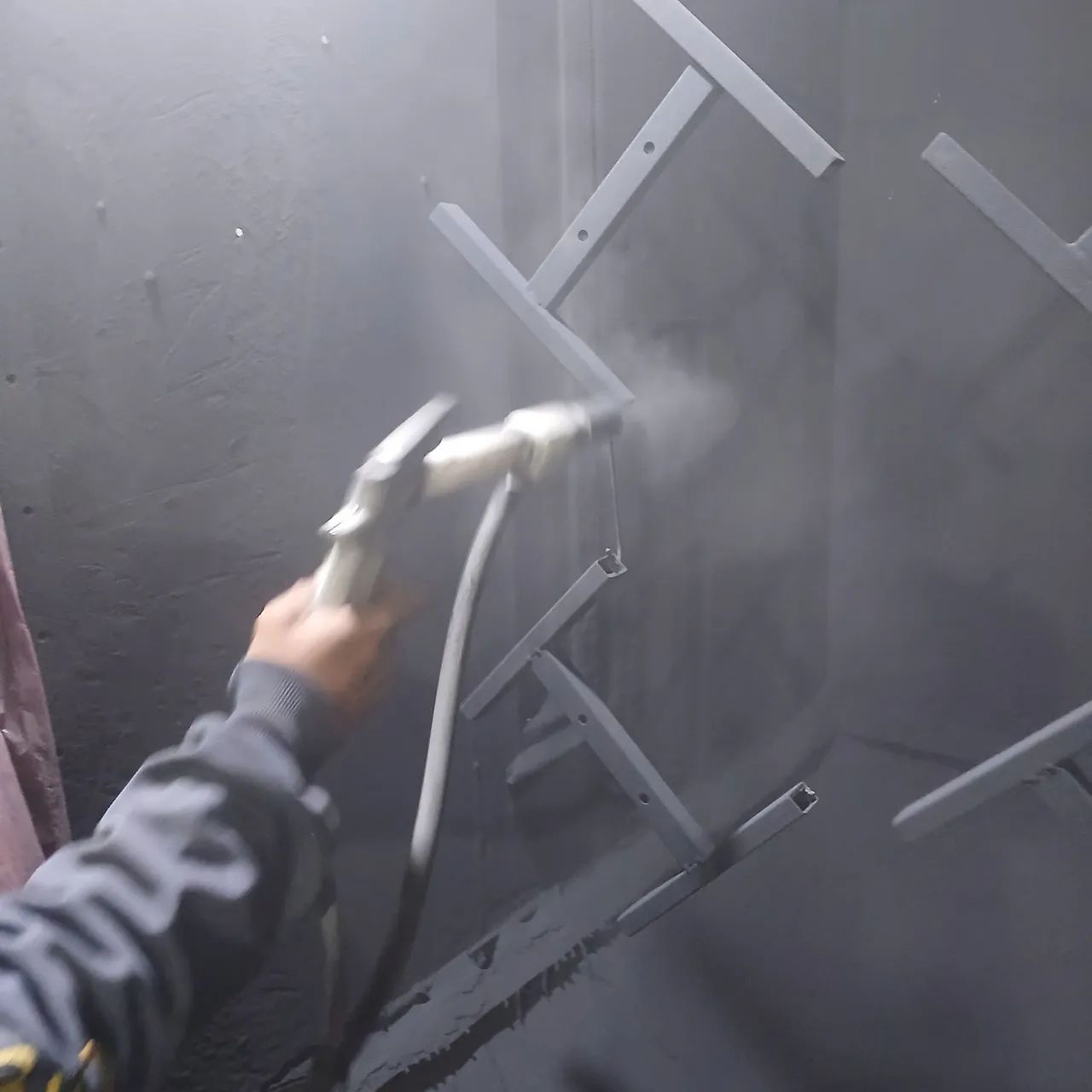 Serviço de Pintura eletrostática 
